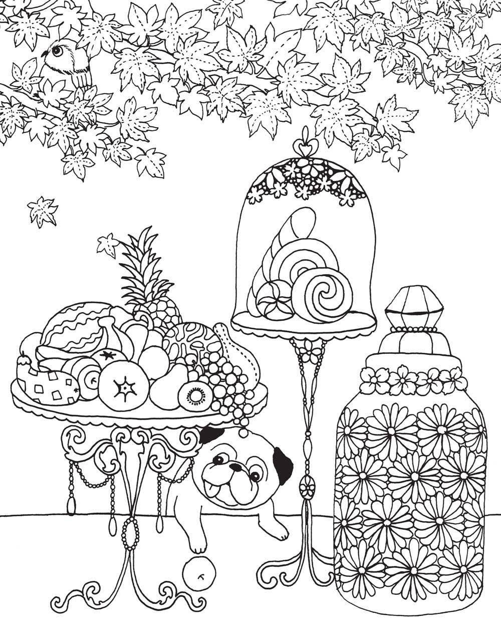 A Million Dogs Coloring Book--Lemons and Limes Boutique