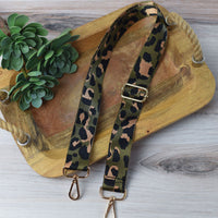 Adjustable Bag Strap 1.5 inch Leopard Pattern--Lemons and Limes Boutique