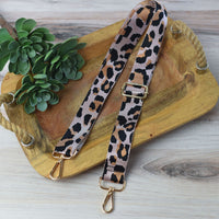 Adjustable Bag Strap 1.5 inch Leopard Pattern--Lemons and Limes Boutique