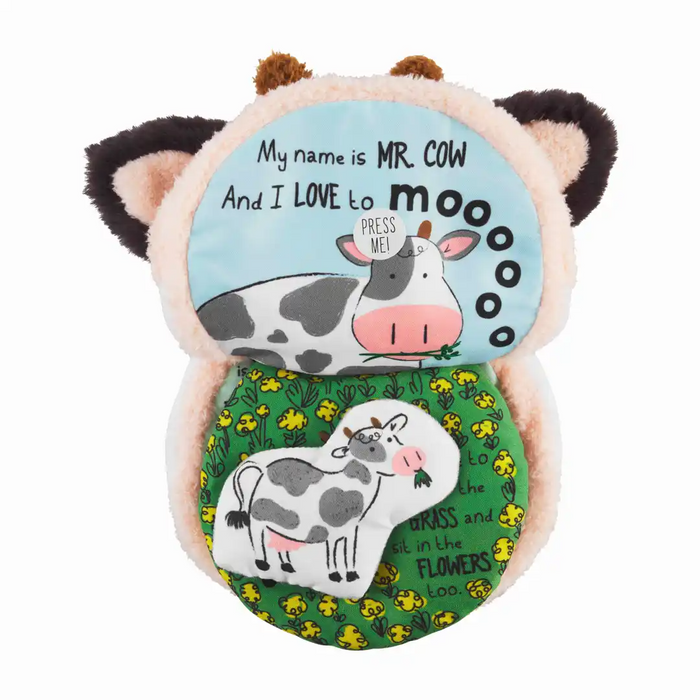 Cow Puppet Book--Lemons and Limes Boutique