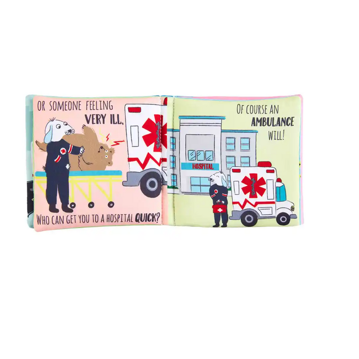 Ambulance Book and Toy--Lemons and Limes Boutique