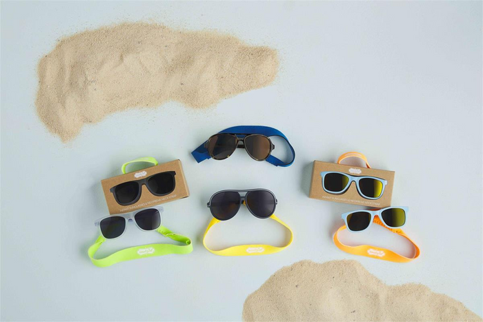 Boy Sunglasses with Assorted Strap Colors--Lemons and Limes Boutique