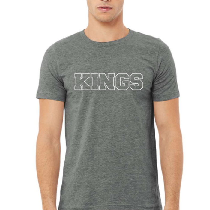 Block Kings Short Sleeve Tee - Unisex Adult-Graphic Tees-Lemons and Limes Boutique