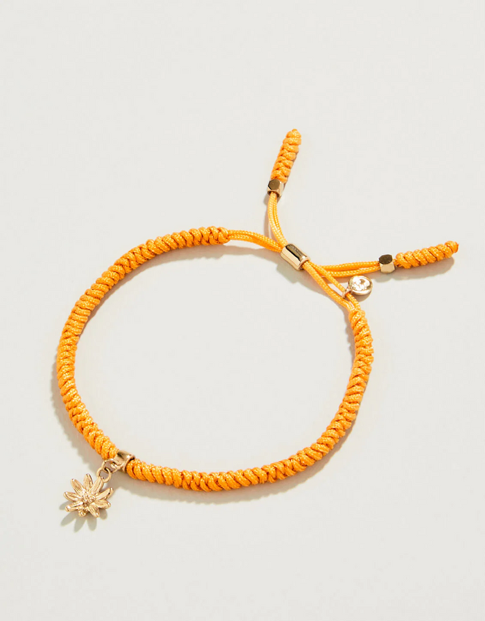 Spartina Friendship Bracelet Orange/Daisy--Lemons and Limes Boutique