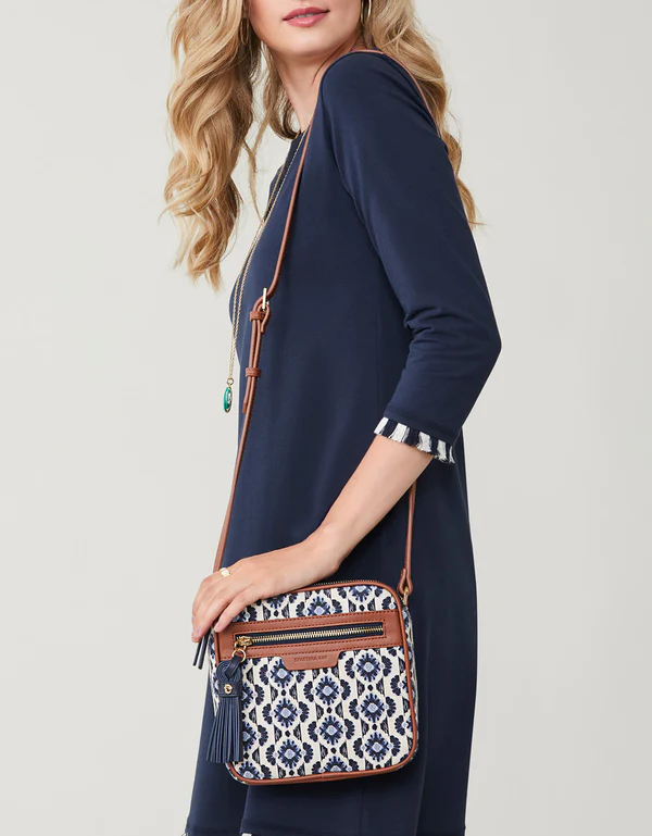 Haven Crossbody in Marsh Boardwalk Spartina--Lemons and Limes Boutique