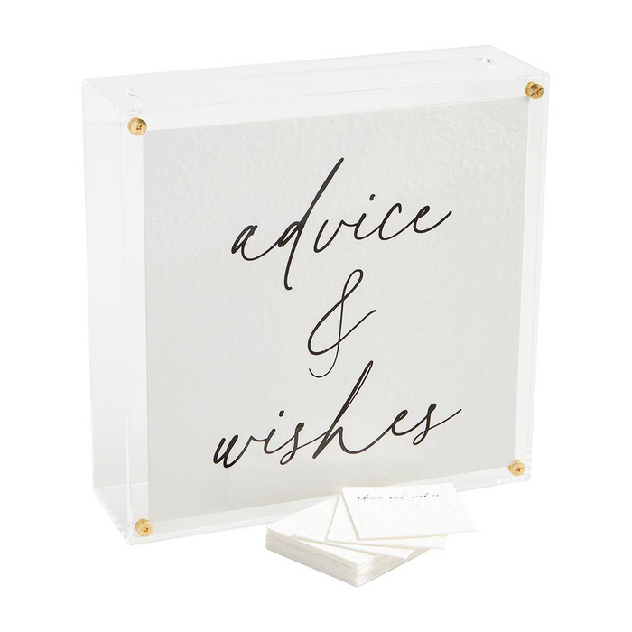 Advice and Wishes Box--Lemons and Limes Boutique