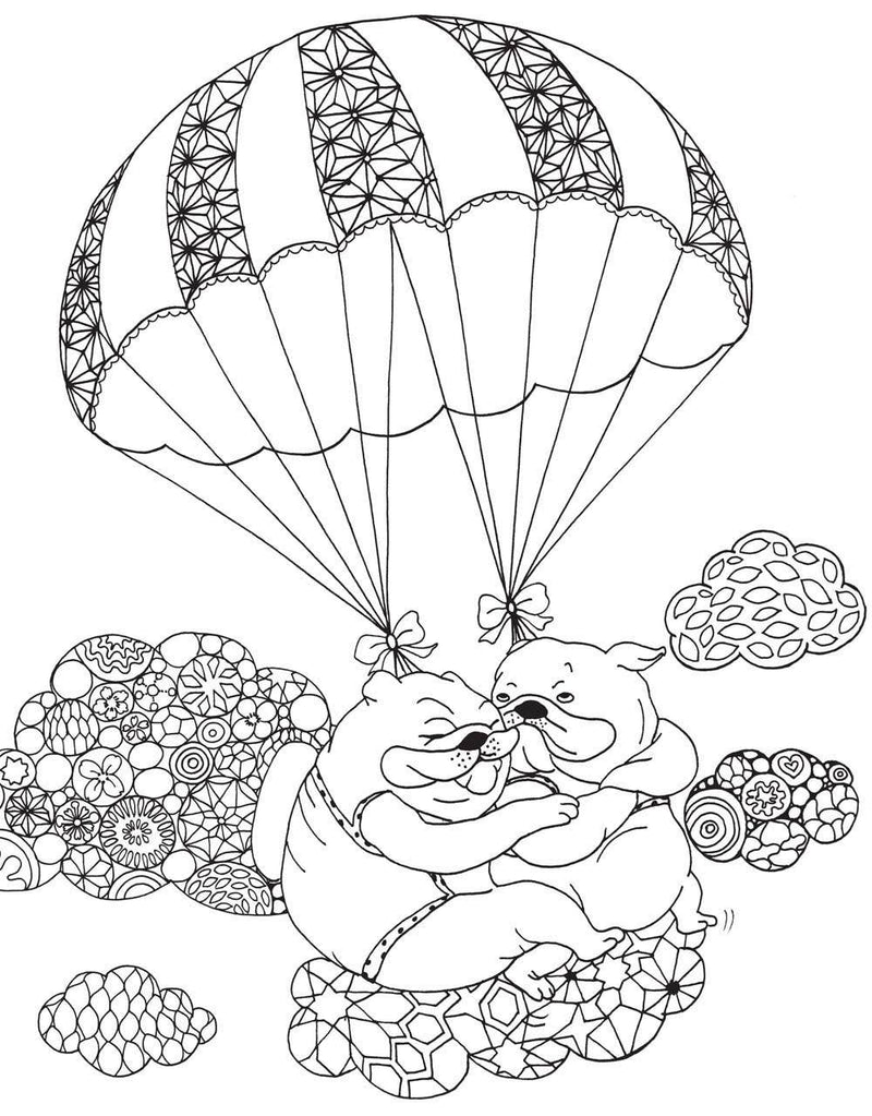 A Million Dogs Coloring Book--Lemons and Limes Boutique