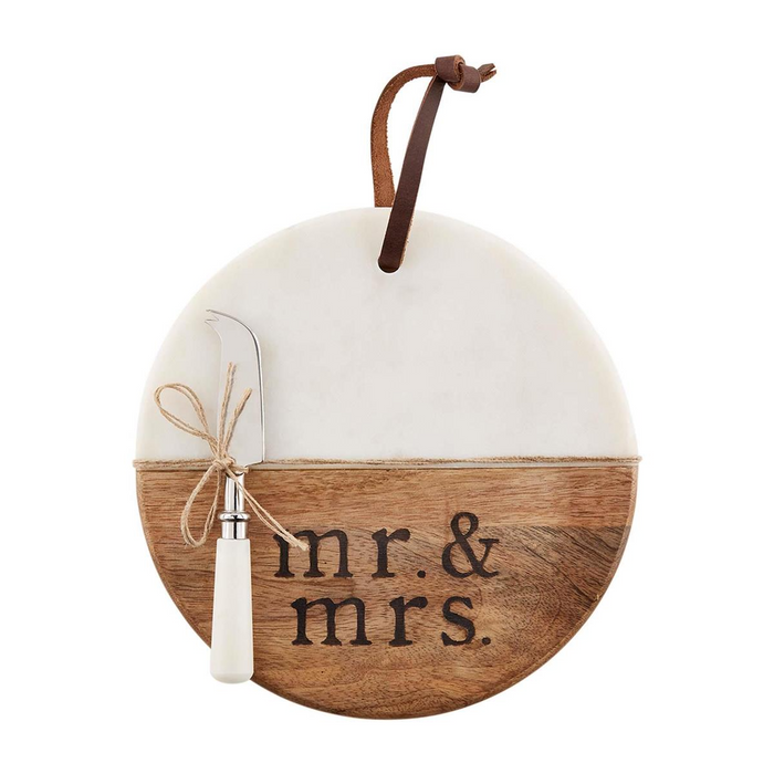 Mr. & Mrs. Board Set--Lemons and Limes Boutique
