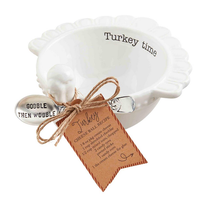 Turkey Thanksgiving Tidbit Set--Lemons and Limes Boutique