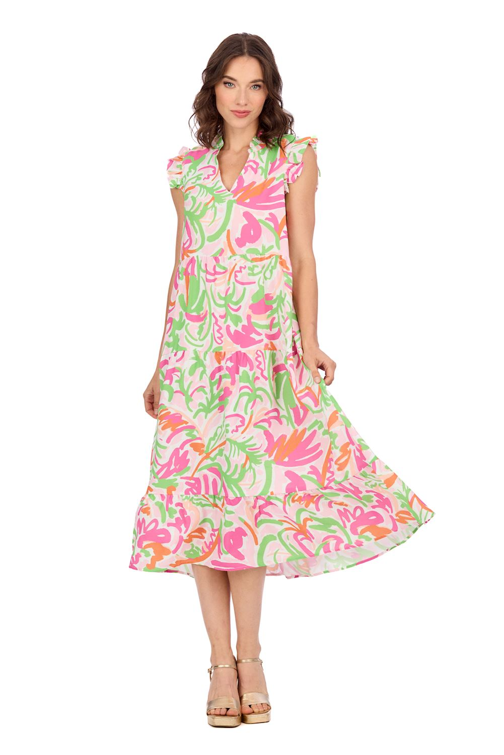 adair maxi dress Runaway The Label Adair Maxi Dress in Red