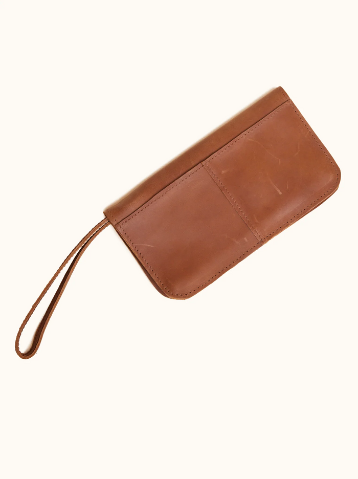 Alem Snap Wallet in Whiskey--Lemons and Limes Boutique
