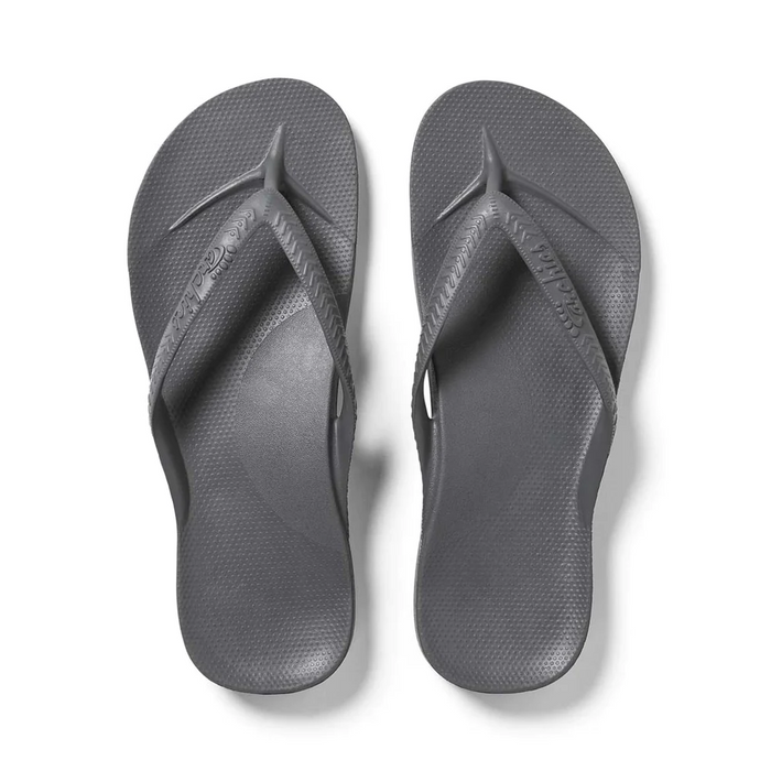 Archies Flip Flop in Charcoal-Shoes-Lemons and Limes Boutique