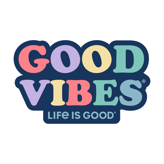 Good Vibes Sticker Lemons and Limes Boutique