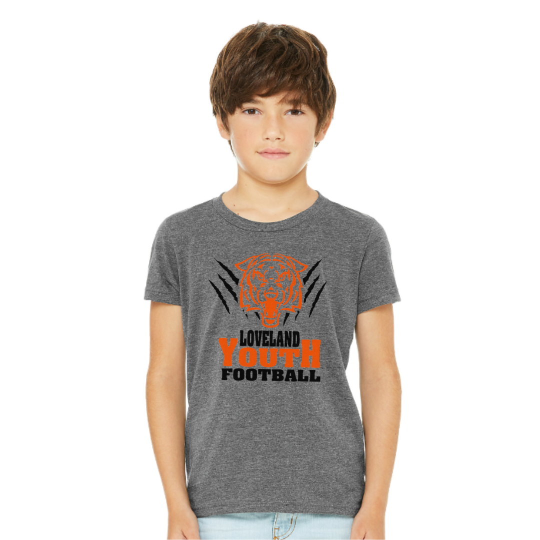 Loveland Youth Football 2 Color 2023 Spiritwear in Youth Options--Lemons and Limes Boutique