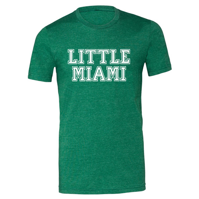 Little Miami T-Shirt on Heathered Grass Green--Lemons and Limes Boutique