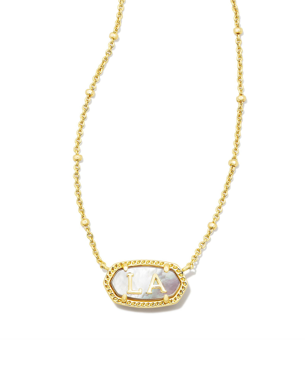 Elisa Louisiana Necklace in Gold Ivory Mother of Pearl by Kendra Scott--Lemons and Limes Boutique
