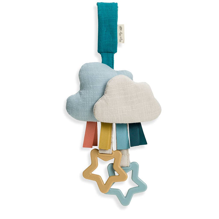 Bitzy Bespoke Ritzy Jingle Cloud Attachable Travel Toy--Lemons and Limes Boutique