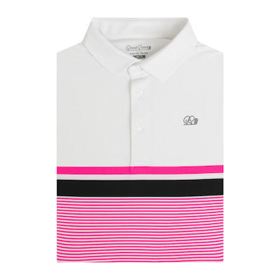 Skyline Polo in Pink