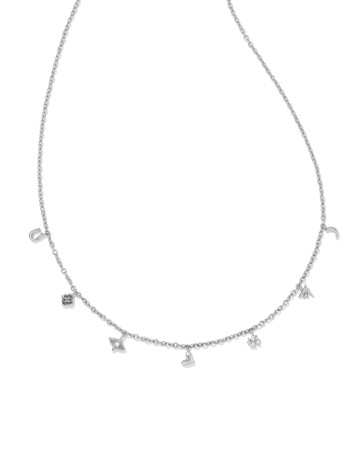 Beatrix Strand Necklace in Silver--Lemons and Limes Boutique