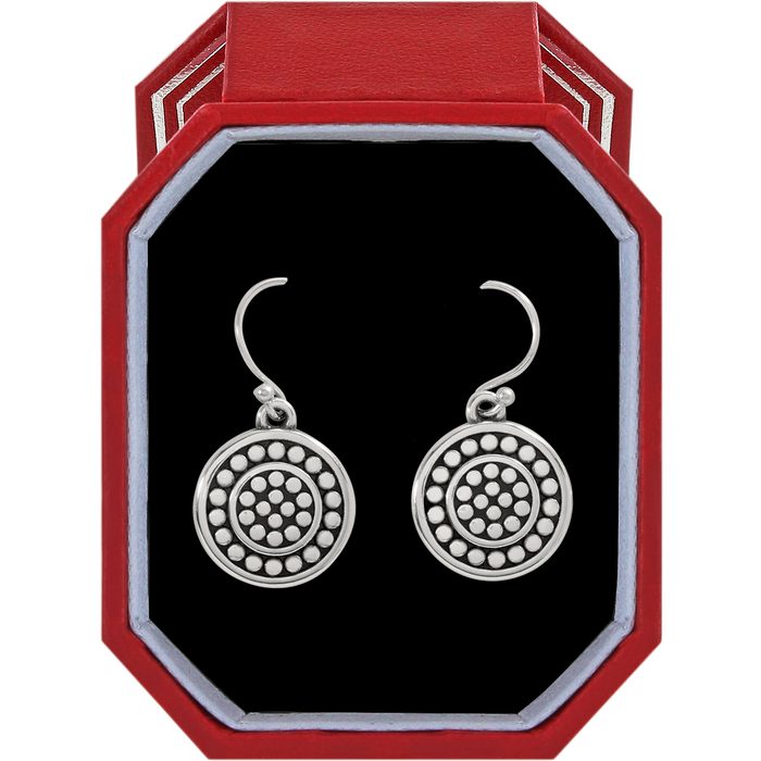 Pebble Round French Wire Earrings in Gift Box--Lemons and Limes Boutique