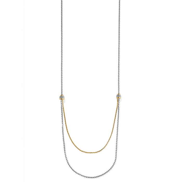 Meridian Petite Two Tone Double Necklace by Brighton--Lemons and Limes Boutique