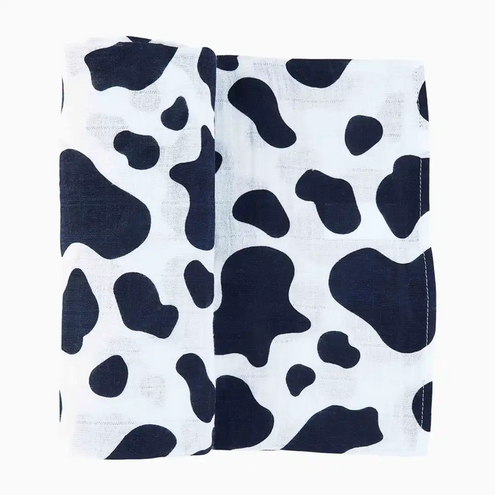 Cow Print Swaddle--Lemons and Limes Boutique