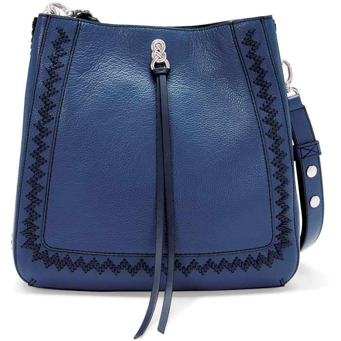 French Blue George Convertible Hobo-Handbags-Lemons and Limes Boutique