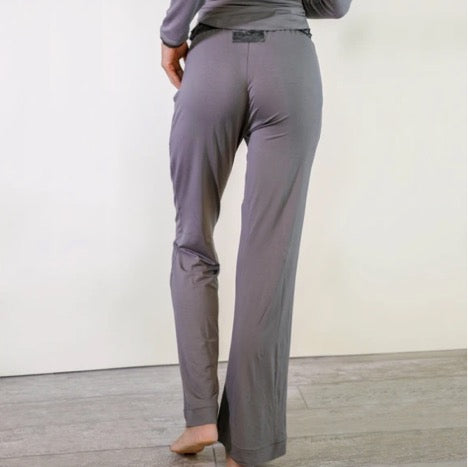 Bamboo Pajama Pants in Earl Grey FacePlant Dreams-Apparel-Lemons and Limes Boutique