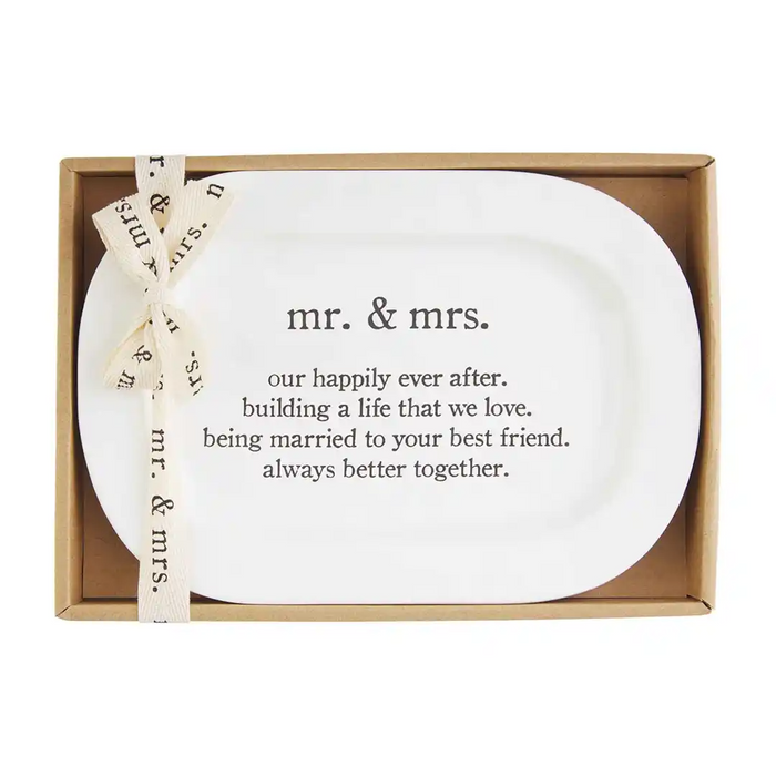 Mr. & Mrs. Plate--Lemons and Limes Boutique