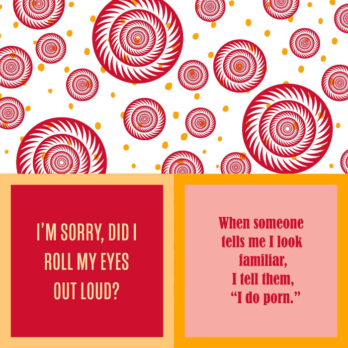 Roll your Eyes/Porn Cocktail Napkin--Lemons and Limes Boutique
