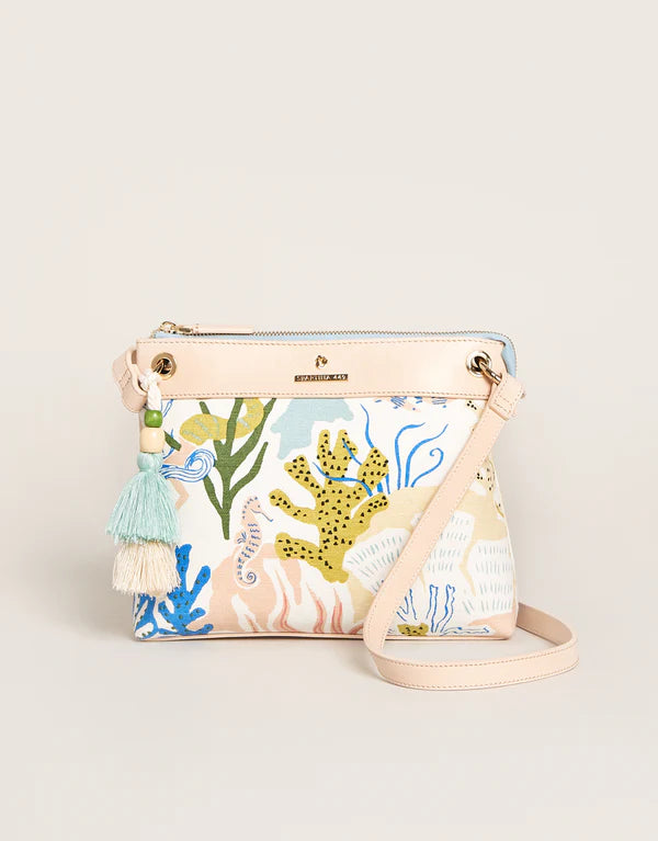 Spartina Keira Crossbody in Mermaid Sea--Lemons and Limes Boutique
