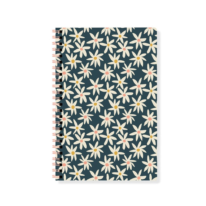 Spiral Journal in Daisy-Notebooks-Lemons and Limes Boutique