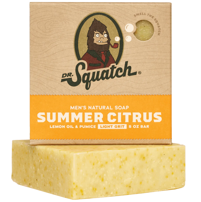 Summer Citrus Soap Bar by Dr. Squatch--Lemons and Limes Boutique