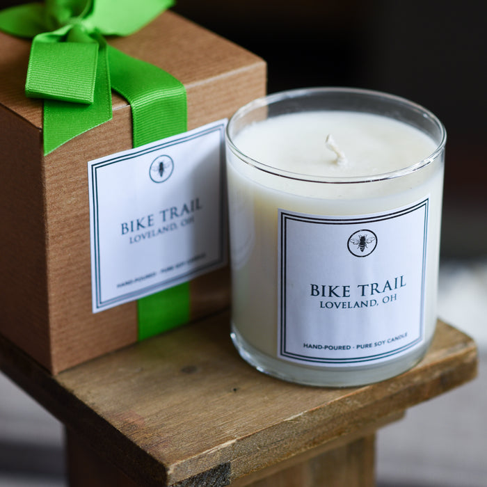 Bike Trail Loveland, Ohio Hand Poured Candle-Candle-Lemons and Limes Boutique