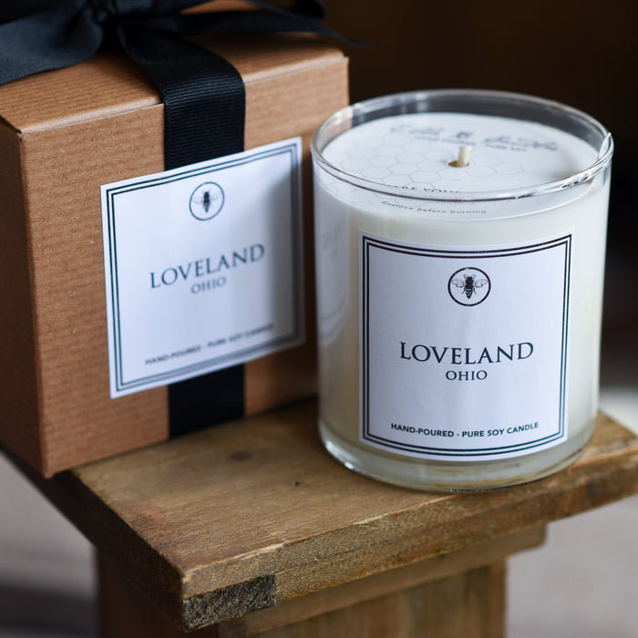 Loveland Ohio Hand Poured Candle-Candle-Lemons and Limes Boutique