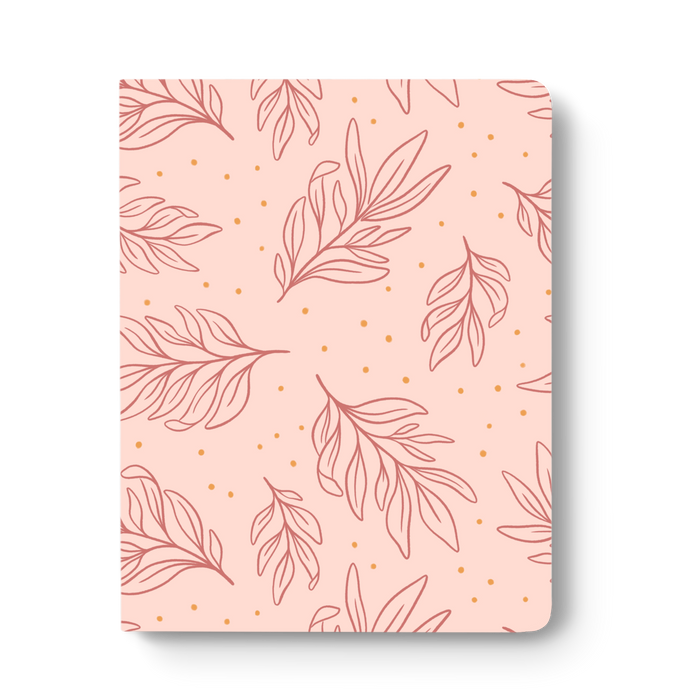 Pink Sage Layflat Lined Journal Notebook 8.5x11in Elyse Breanne Design--Lemons and Limes Boutique