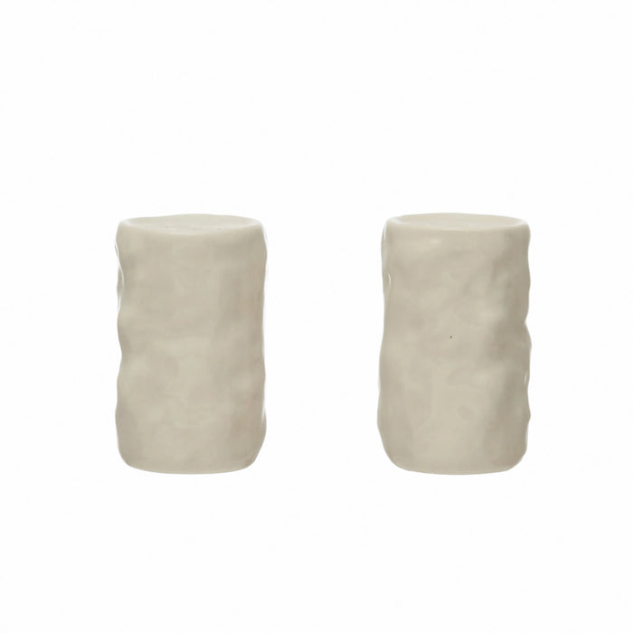 Sculpted Stoneware Salt and Pepper Shakers--Lemons and Limes Boutique