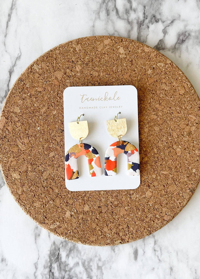Pumpkin Patch Collection Cameron Earrings--Lemons and Limes Boutique