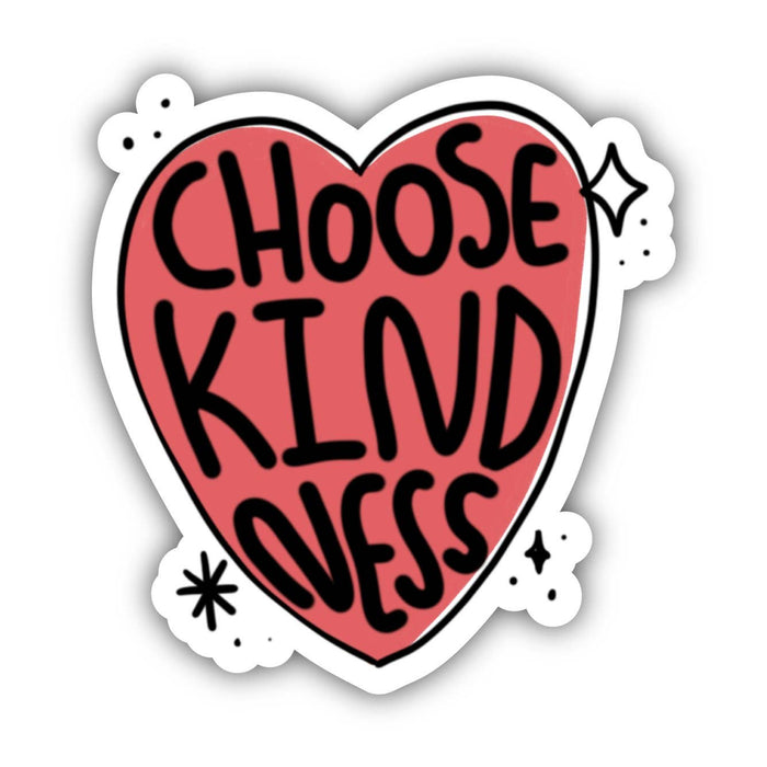Choose Kindness Heart Positivity Sticker--Lemons and Limes Boutique