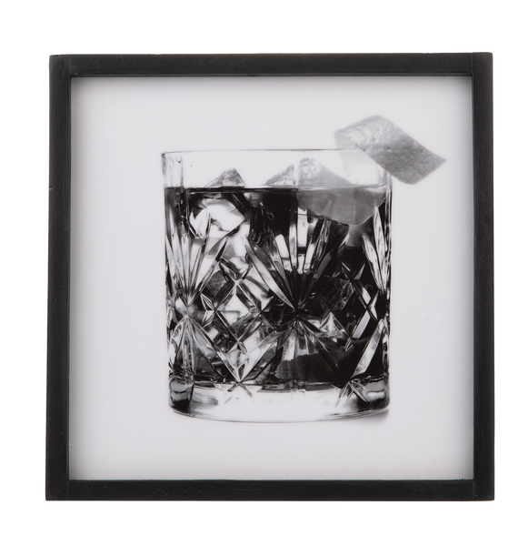 Framed Drink Glass-Home Decor-2-Lemons and Limes Boutique