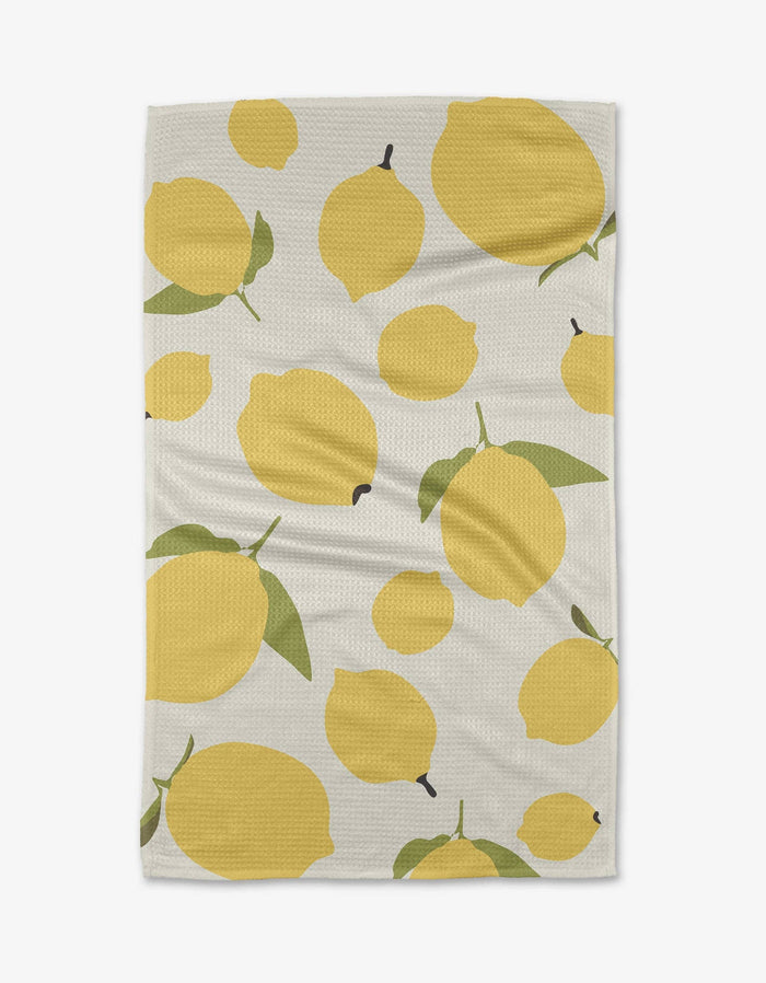 Sunny Lemons Tea Towel--Lemons and Limes Boutique
