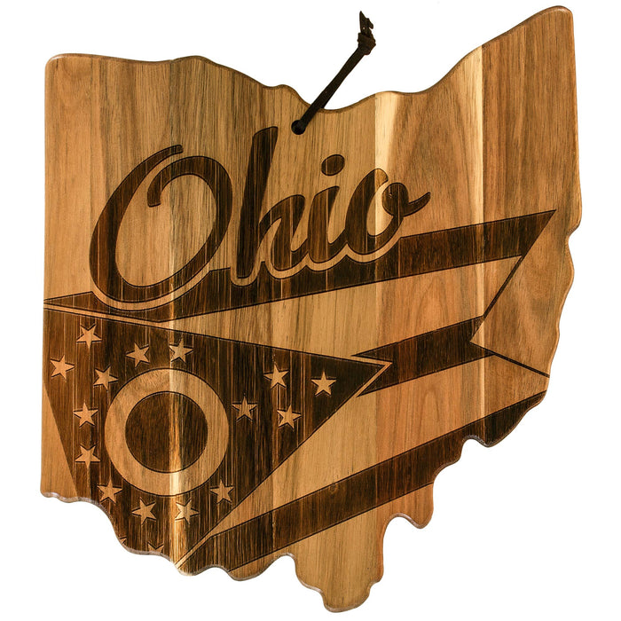 Rock & Branch® Origins Series Ohio Serving Board--Lemons and Limes Boutique