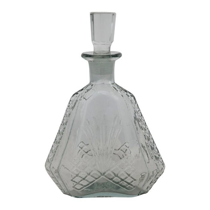 Etched Glass Decanter 32oz--Lemons and Limes Boutique