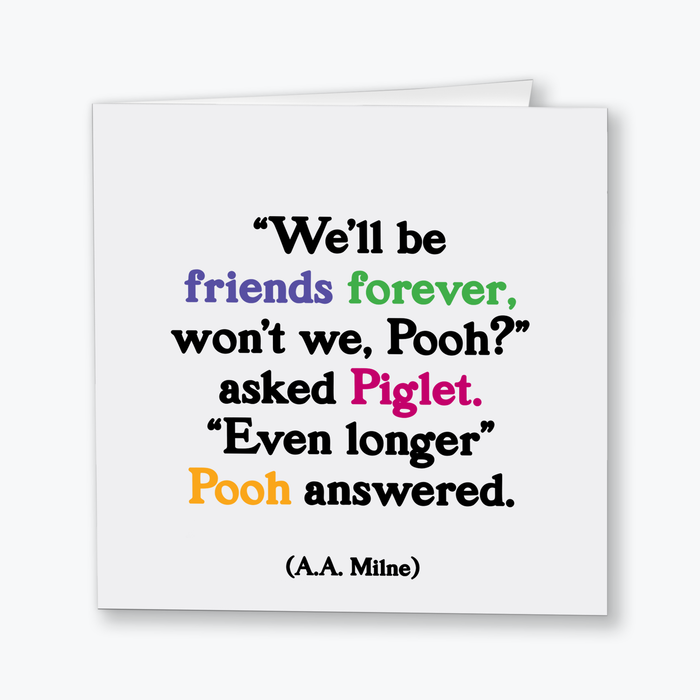 Friends Forever Friendship Card--Lemons and Limes Boutique