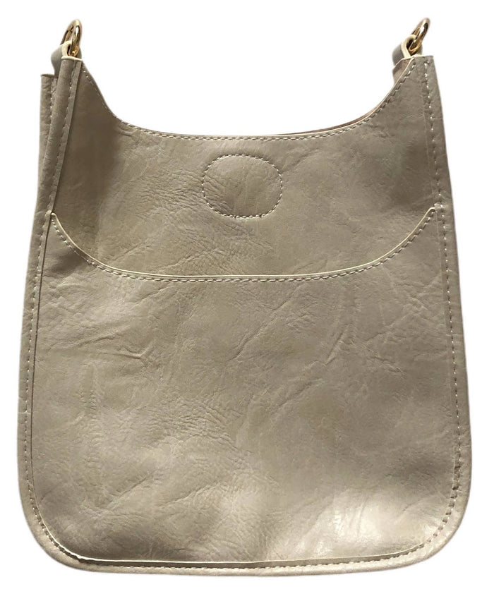 Mini Vegan Messenger-No Strap-in Gold by Ahdorned--Lemons and Limes Boutique
