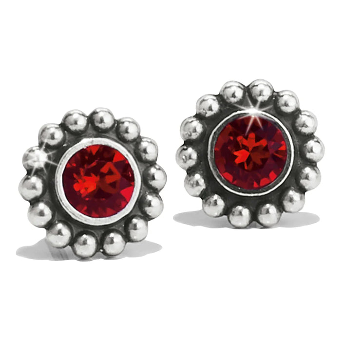 Twinkle Ruby Mini Post Earring-Jewelry-Lemons and Limes Boutique
