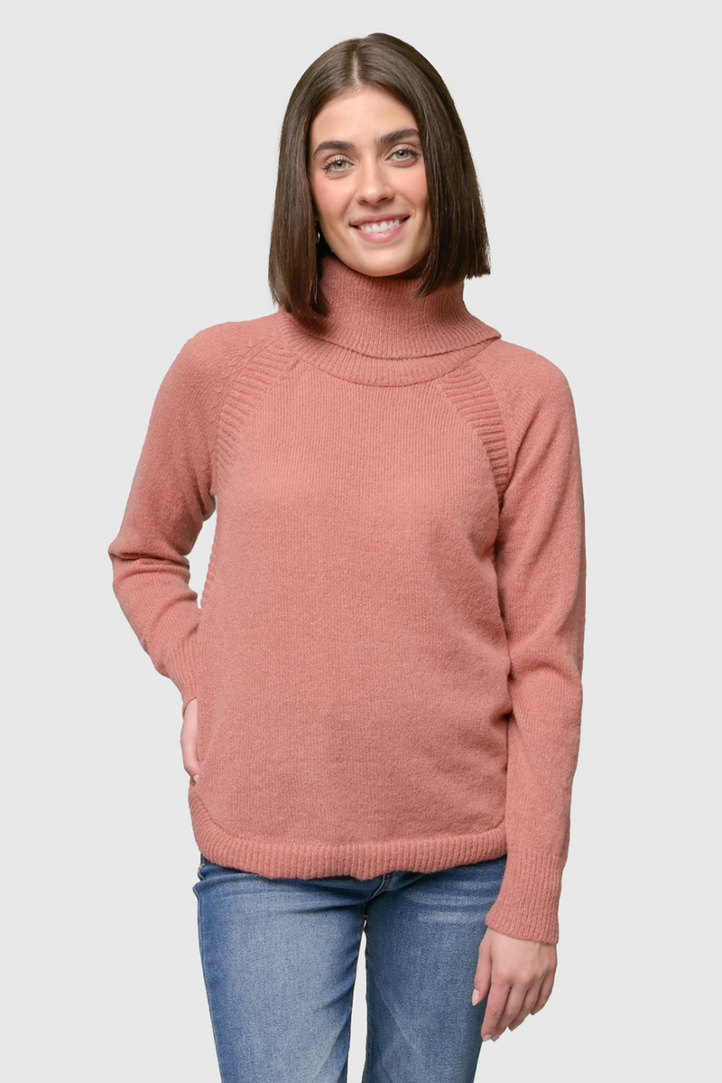 Sabrina Sweater in Canyon Rose--Lemons and Limes Boutique