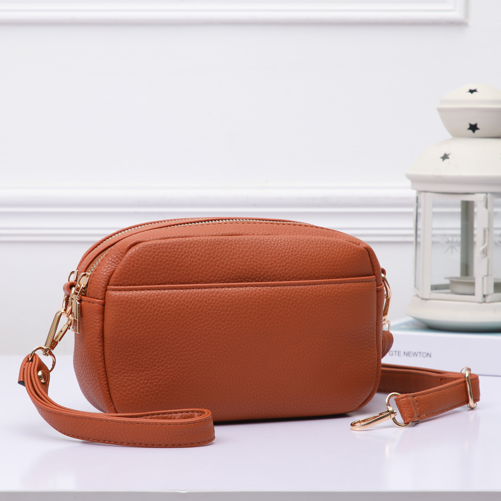 The Luna Petite Crossbody in Tan-Lemons and Limes Boutique