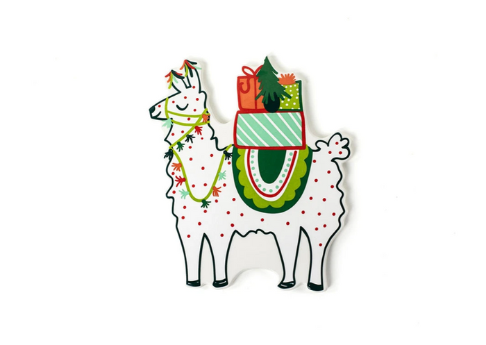 Llama Big Attachment Happy Everything--Lemons and Limes Boutique