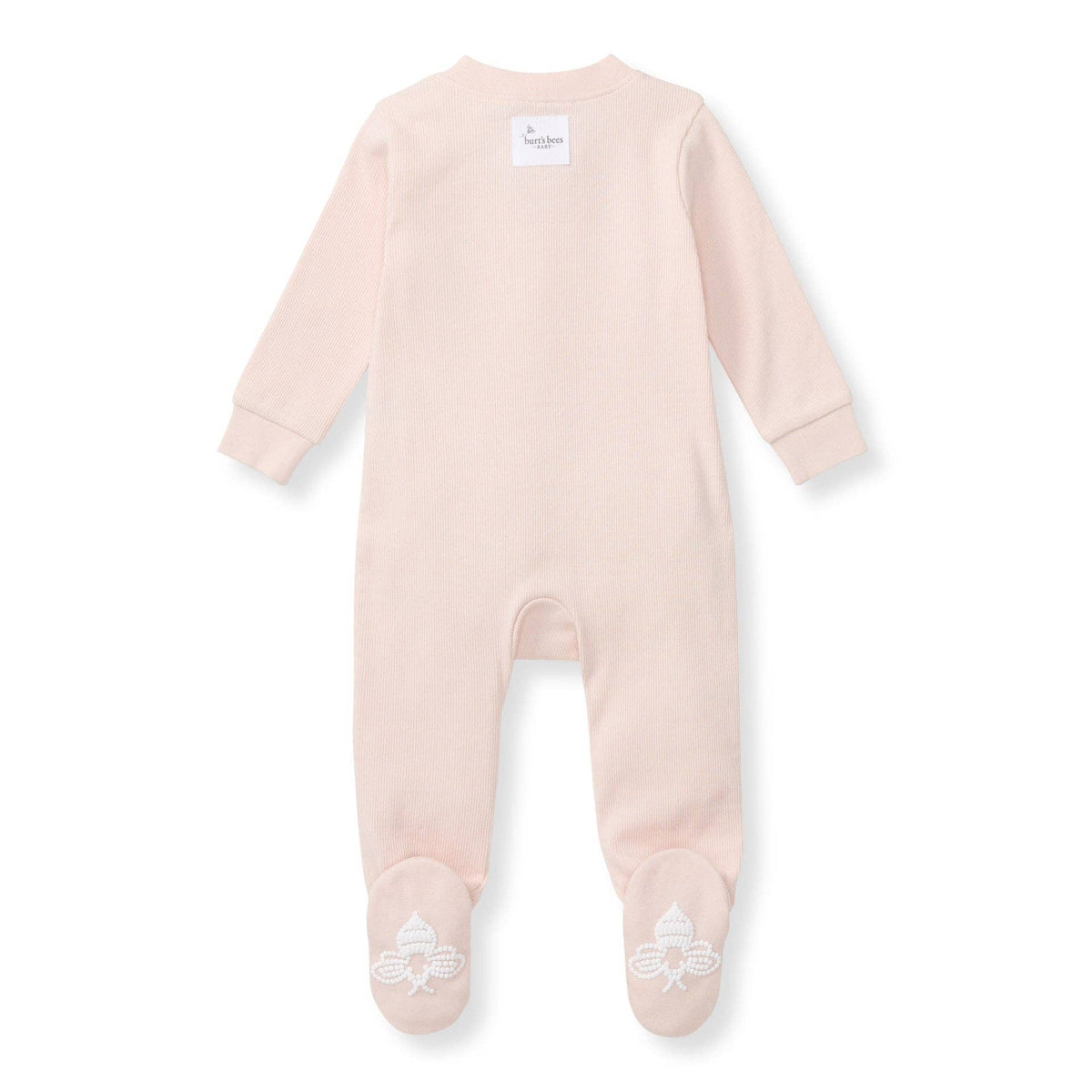 Solid Rib Organic Cotton Sleep & Play in Ranunculus-Lemons and Limes Boutique